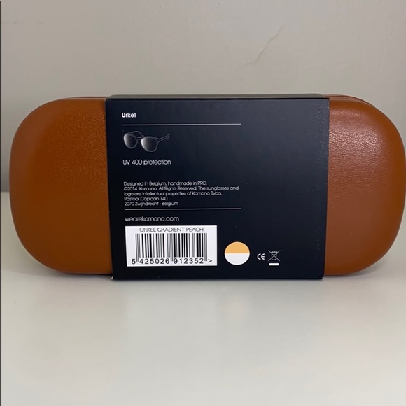 New Komono Urkel Gradient Peach Sunglasses - Picture 6 of 16